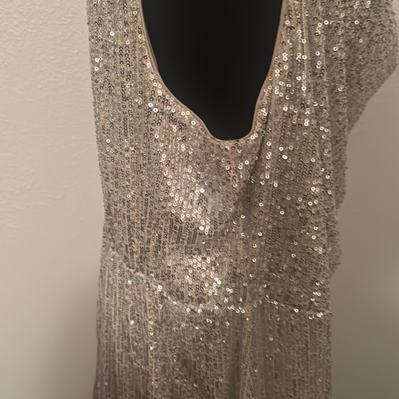 Ava & Viv Sequined Pullover Lined Ombre Dress size 2X - Picture 6 of 10